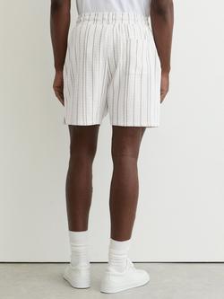 Reiss Jett Regular Fit Stripe Shirt, White - view 2, White