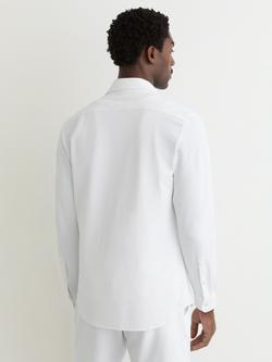 Reiss Solarko Textured Shirt, White - view 2, White