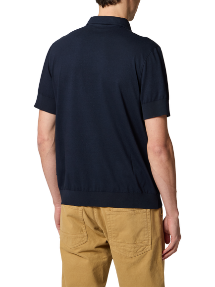 Paul Smith Cotton Regular Fit Polo Shirt, Blue - view 2, Blue