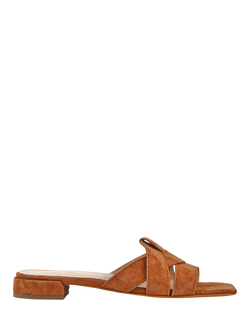 Jones Bootmaker Genesis Smart Leather Mule Sandals, Tan