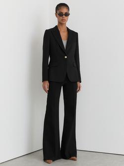 Reiss Petite Erin Blazer, Black, Black