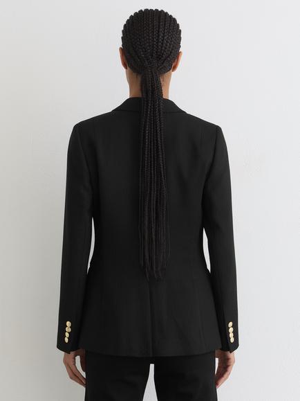 Reiss Petite Erin Blazer, Black - view 2, Black