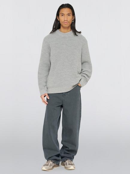 Edwin Nix Wool Blend Jumper, Grey - view 2, Grey
