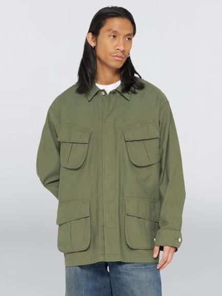 Edwin Jungle Overshirt, Olive, Olive