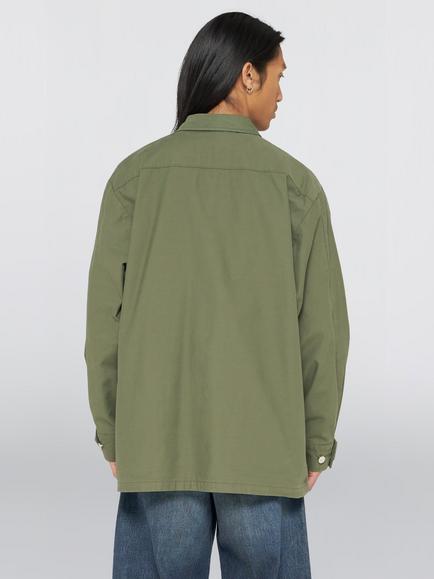 Edwin Jungle Overshirt, Olive - view 2, Olive