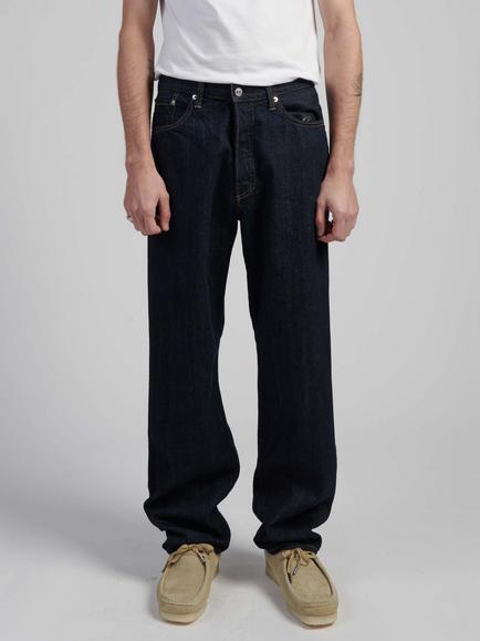 Edwin Loose Slim Fit Jeans, Blue Unwashed, Blue - Unwashed