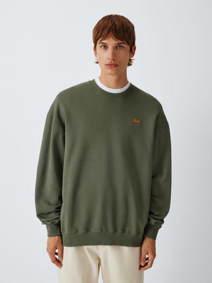 forét Perch Cotton Sweatshirt, Thyme, Thyme