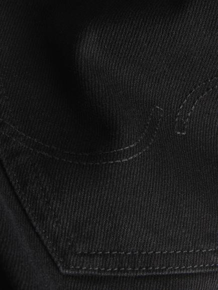 Jack & Jones Kids' Chris 740 Mid-Rise Jeans, Black Denim - view 2, Black Denim