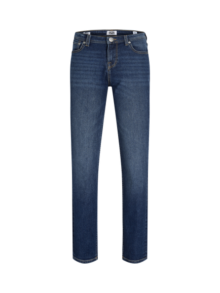 Jack & Jones Kids' Clark 295 Slim Jeans, Blue Denim, Blue Denim