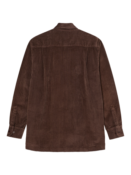 La Paz Aguiar Cotton Overshirt, Brown - view 2, Brown