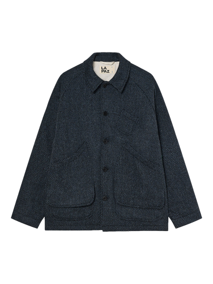 La Paz Mantero Wool Jacket, Blue