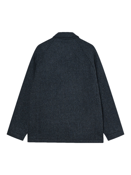 La Paz Mantero Wool Jacket - view 2, Blue