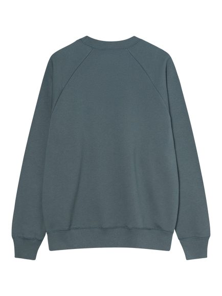 La Paz Cunha Cotton Sweatshirt, Balsam Green/White - view 2, Balsam Green/White