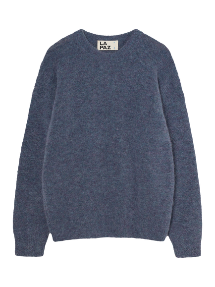 La Paz Delgado Crew Neck Jumper, Blue