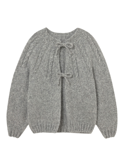 Cozmo Brand Kids' Loira Cardigan, Grey, Grey