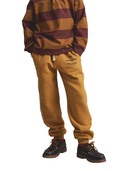 Cozmo Brand Kids' Peio Fleece Trousers, Biscuit, Biscuit