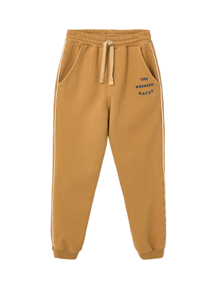 Cozmo Brand Kids' Peio Fleece Trousers, Biscuit - view 2, Biscuit