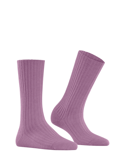 FALKE Cosy Boot Socks, Pink Blush - view 2, Pink Blush