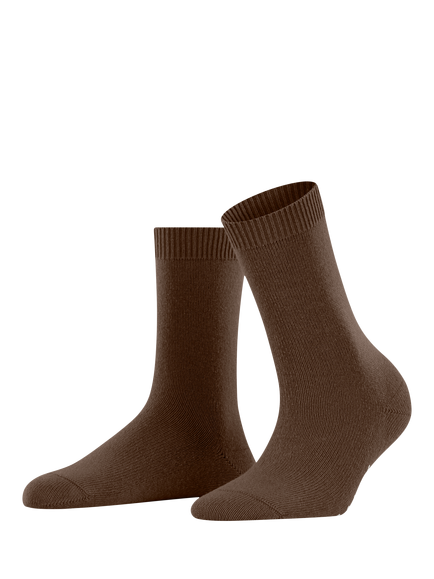 FALKE Cosy Crew Socks, Cappucino, Cappucino