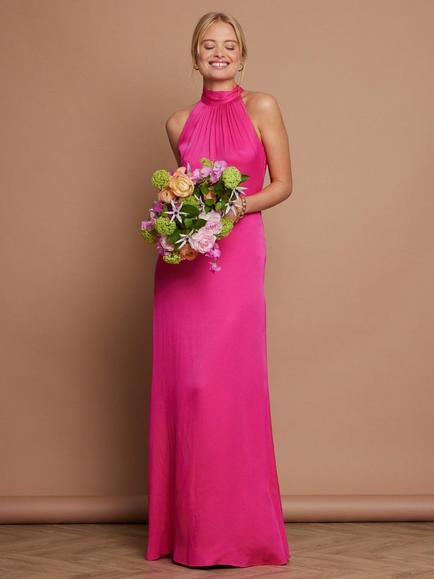 bright pink bridesmaid dresses uk Pink Bridesmaid Dresses UK