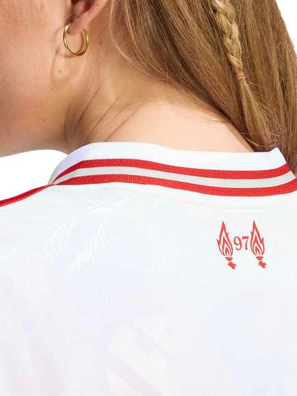 adidas Liverpool FC 26/27 Away Jersey Shirt, White - view 2, White