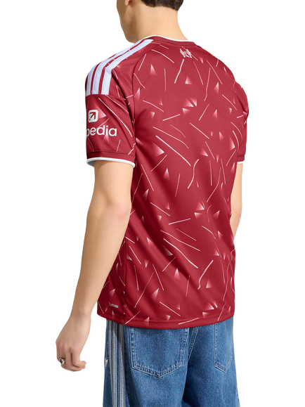 adidas Liverpool FC Slim Fit 26/27 Home Football Kit Shirt, Red - view 2, Red