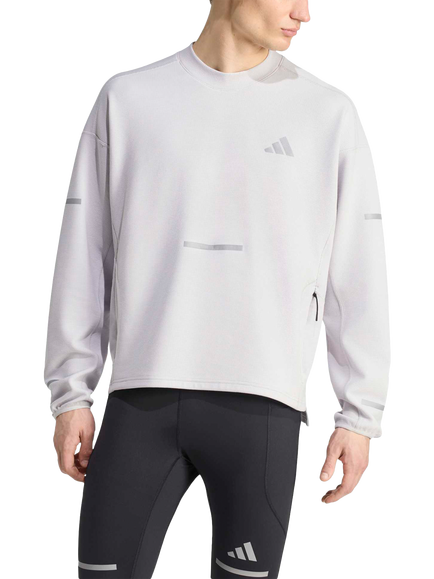 adidas adi365 Running Crew Neck Top, Greone, Greone