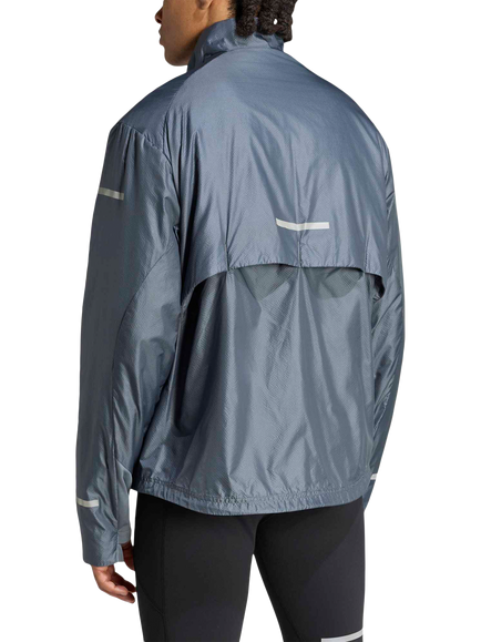 adidas adi365 Men's Running Light Warm Jacket, Onix - view 2, Onix