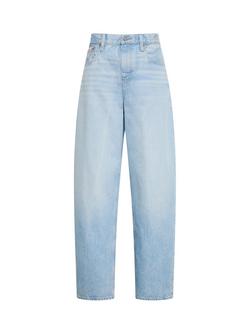 Calvin Klein Relaxed Barrel Jeans, Light Blue - view 2, Light Blue