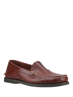 Sperry Authentic Original Venetian Heritage Leather Loafers - view 2, Brown