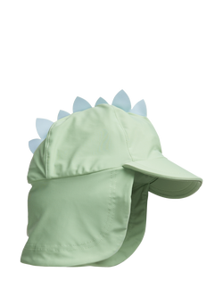 MORI Baby Dino Sun Safe Swim Hat, Sage, Sage