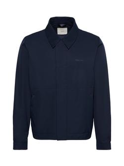 Calvin Klein Pointed Harrington Jacket, Dark Blue - view 2, Dark Blue
