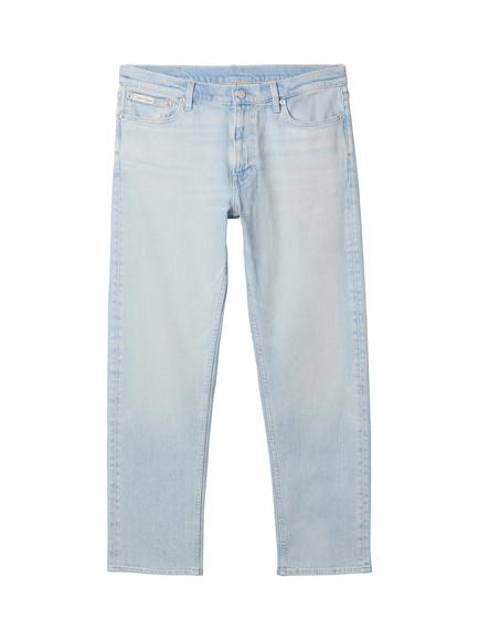 Calvin Klein Tapered Mid Rise Jeans, Light Blue - view 2, Light Blue