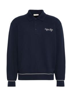Calvin Klein Varsity Sweatshirt, Dark Blue, Dark Blue
