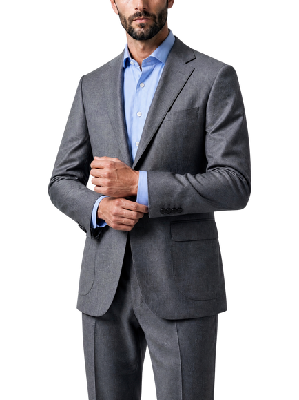 Richard James London Single Breasted Wool Blend Blazer, Lt Grey - Tr3505, Lt Grey - Tr3505