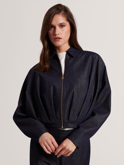 Ted Baker Annite Bomber Jacket, Dark Blue, Dk-blue