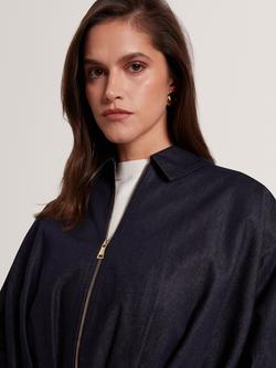 Ted Baker Annite Bomber Jacket, Dark Blue - view 2, Dk-blue