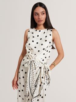Ted Baker Veiraa Sleevelss Top, Ivory, Ivory