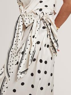 Ted Baker Veiraa Sleevelss Top, Ivory - view 2, Ivory