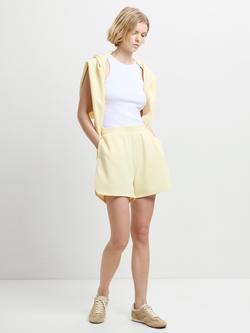 French Connection Wren Jogger Shorts, Mellow Yellow, Mellow Yellow