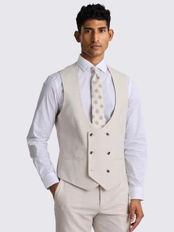 Moss Tailored Fit Suit Waistcoat, Light Neutral, Light Neutral