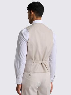 Moss Tailored Fit Suit Waistcoat, Light Neutral - view 2, Light Neutral