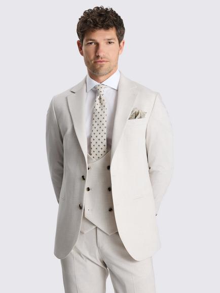 Moss Tailored Fit Suit Jacket, Light Neutral, Light Neutral
