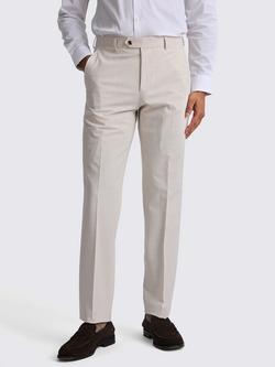Moss Tailored Fit Suit Trousers, Light Neutral, Light Neutral