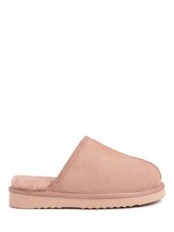 Celtic & Co. Sheepskin Mule Slippers, Dusky Pink