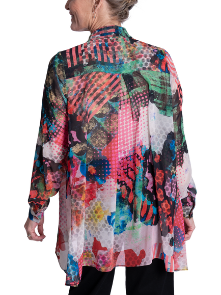 chesca Rio Swing Shirt, Multi - view 2, Multi