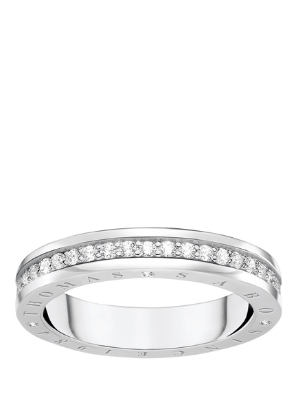 THOMAS SABO Cubic Zirconia Ring, Silver, Silver