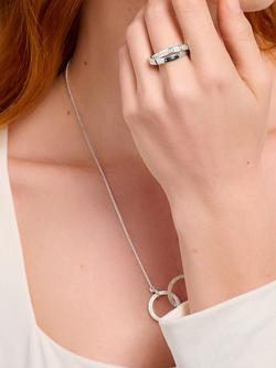 THOMAS SABO Together Forever Ring, Silver - view 2, Silver