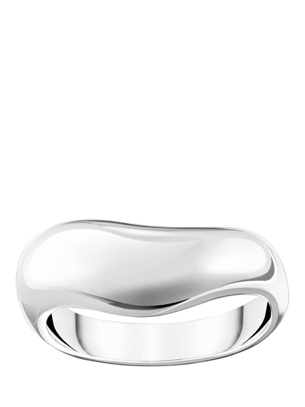 THOMAS SABO Chunky Curve Ring, Silver, Silver