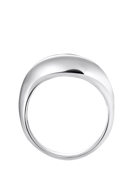 THOMAS SABO Chunky Curve Ring, Silver - view 2, Silver